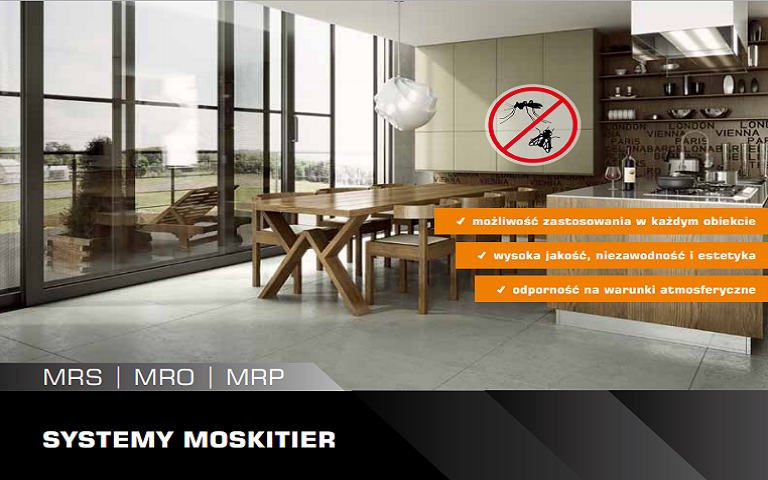 Systemy moskitier ramkowych